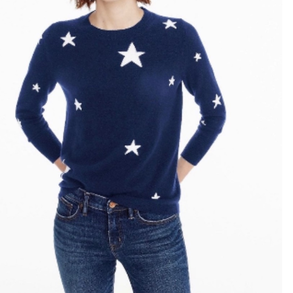 J Crew 100% Cashmere Sweater